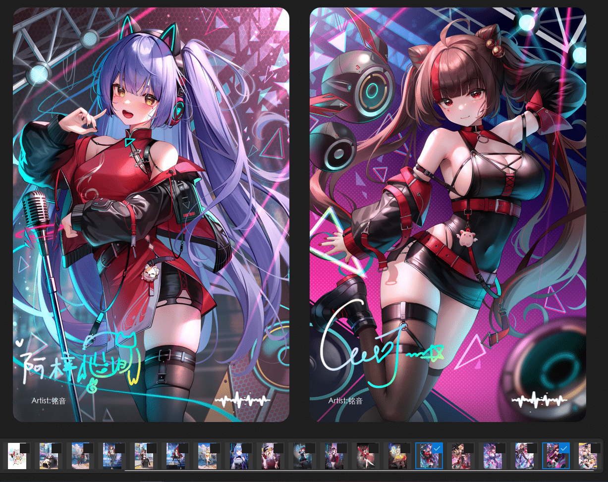 图片[4]-《VirtuaReal-皓月集》表情包&壁纸，支持导入微信和QQ作为表情包
