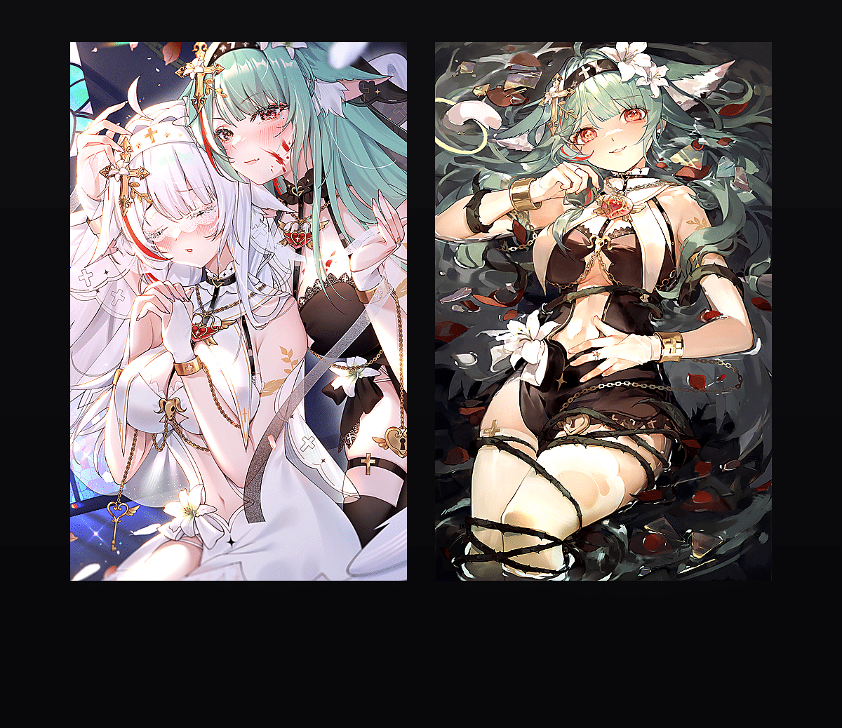渺渺neko·修女的飨宴 壁纸预览