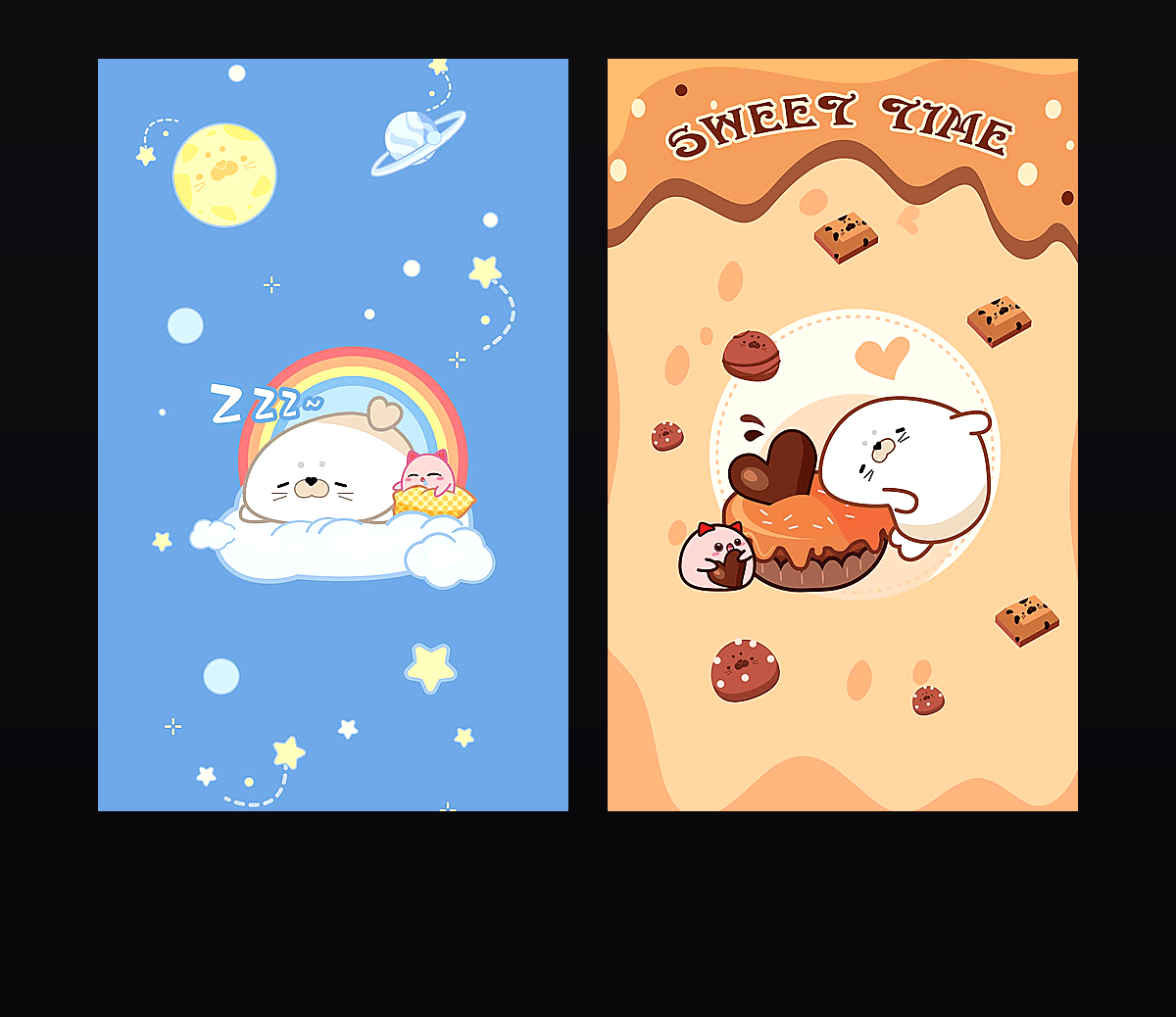 灰灰仔仔 暖心时光 壁纸预览