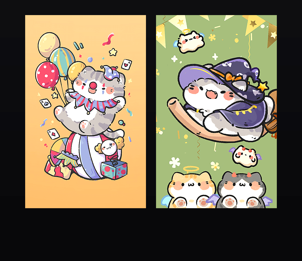 愚人节捣蛋猫猫 壁纸预览