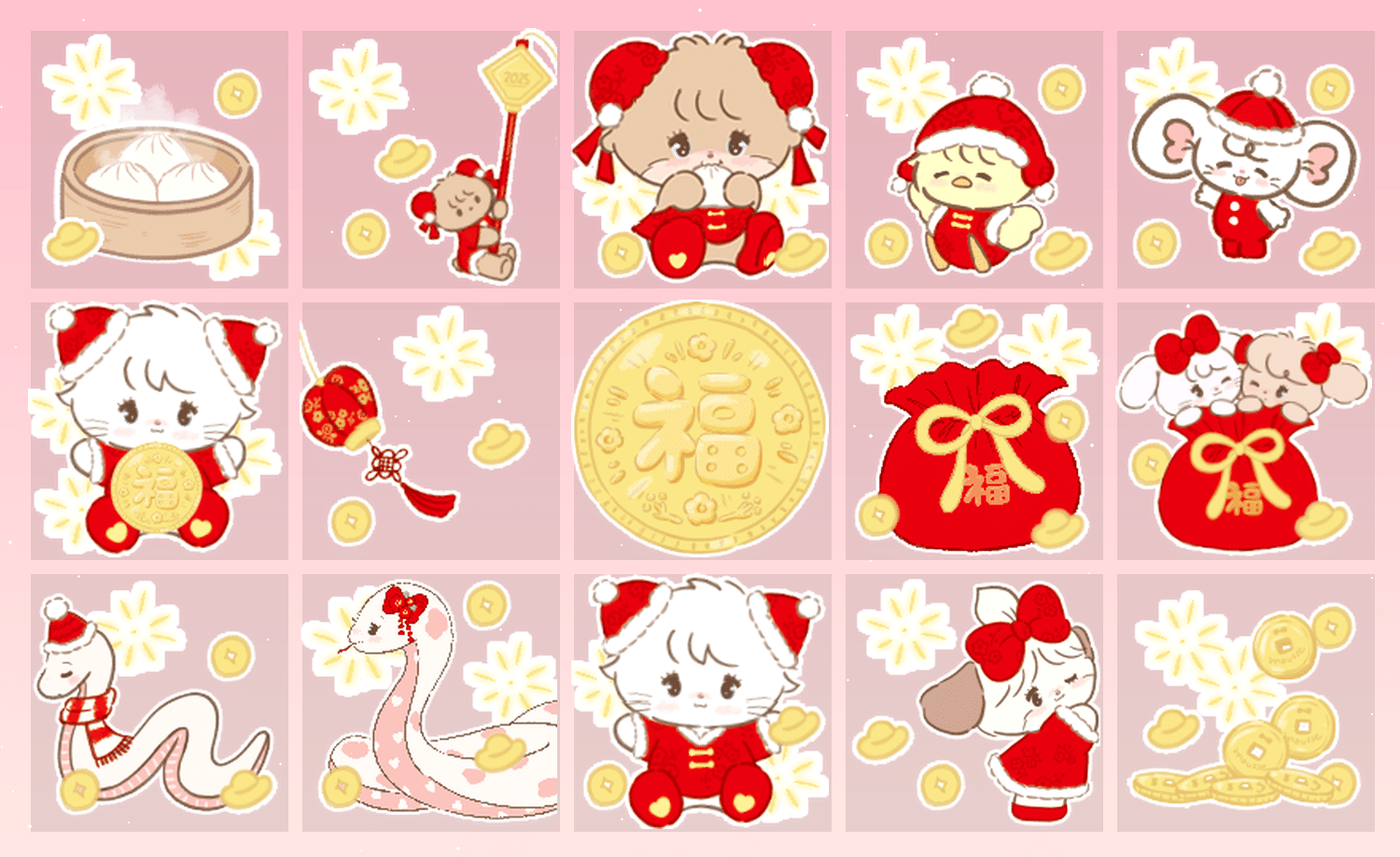 新年mikko 表情包预览