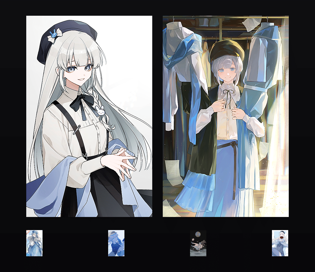 深水怠Darara·回首 壁纸预览