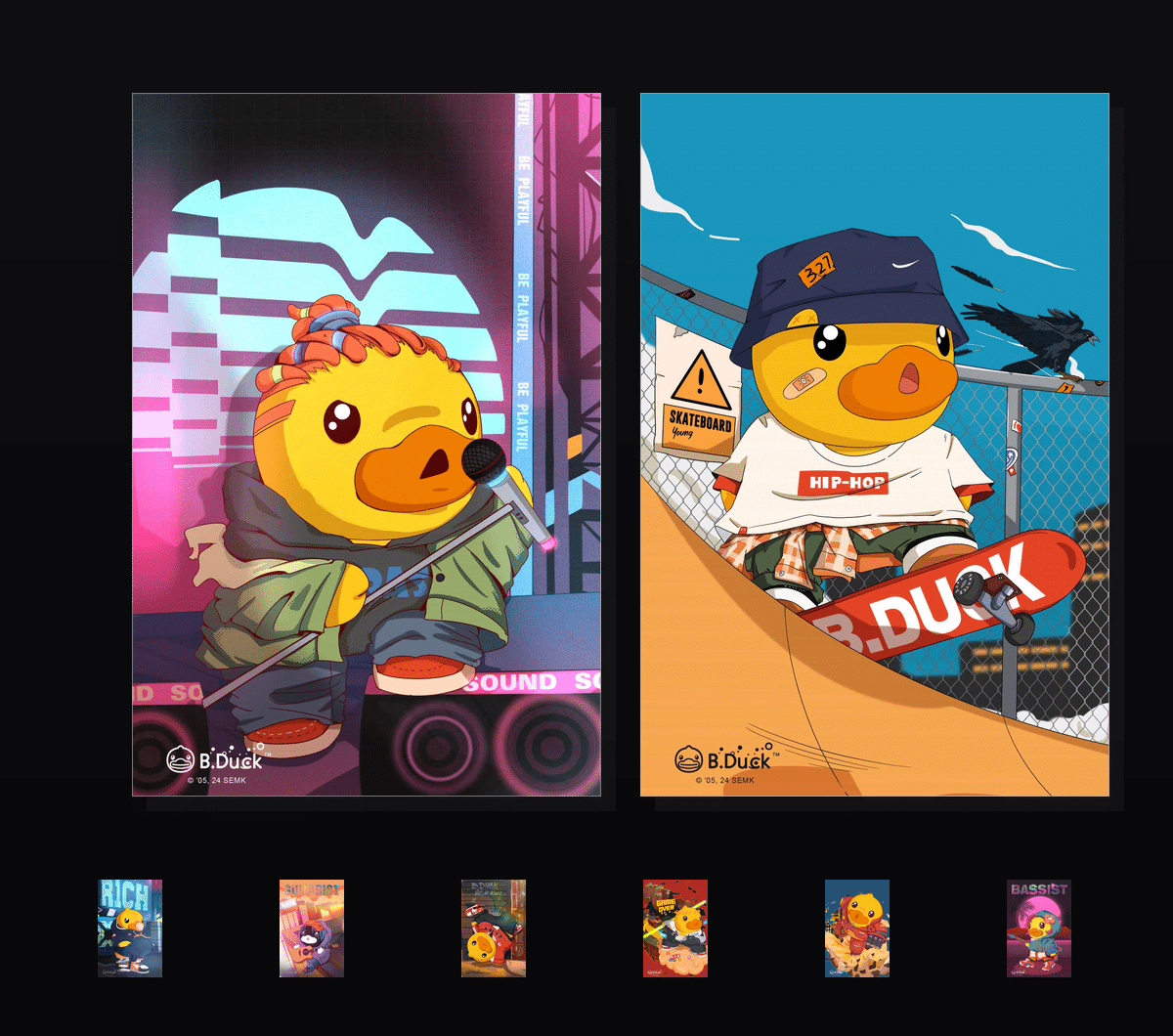 B.DUCK小黄鸭  壁纸预览