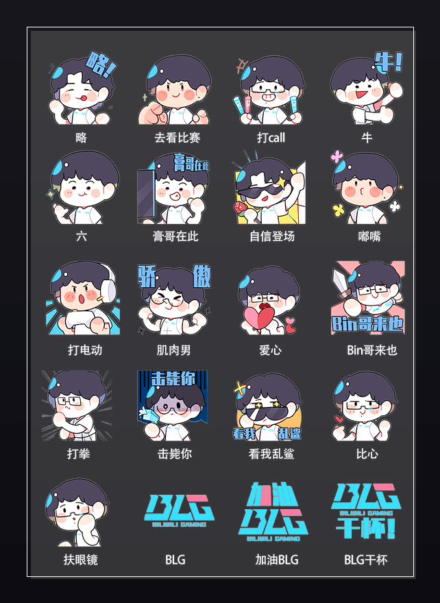 BLG.2023LPL出征 表情包预览