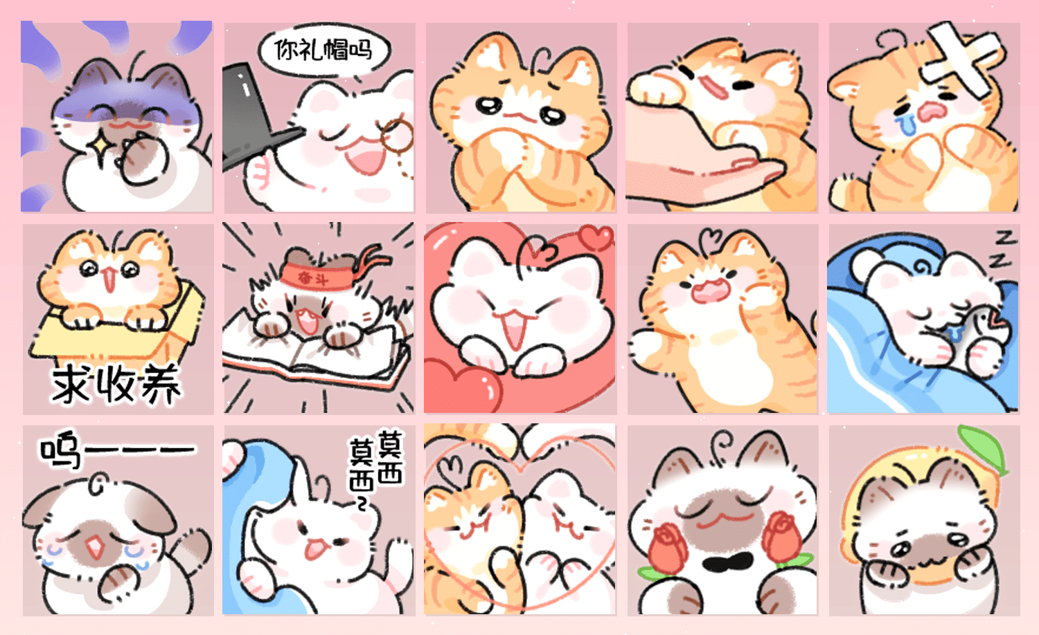 s属性大爆发 猫猫sleep 表情包预览