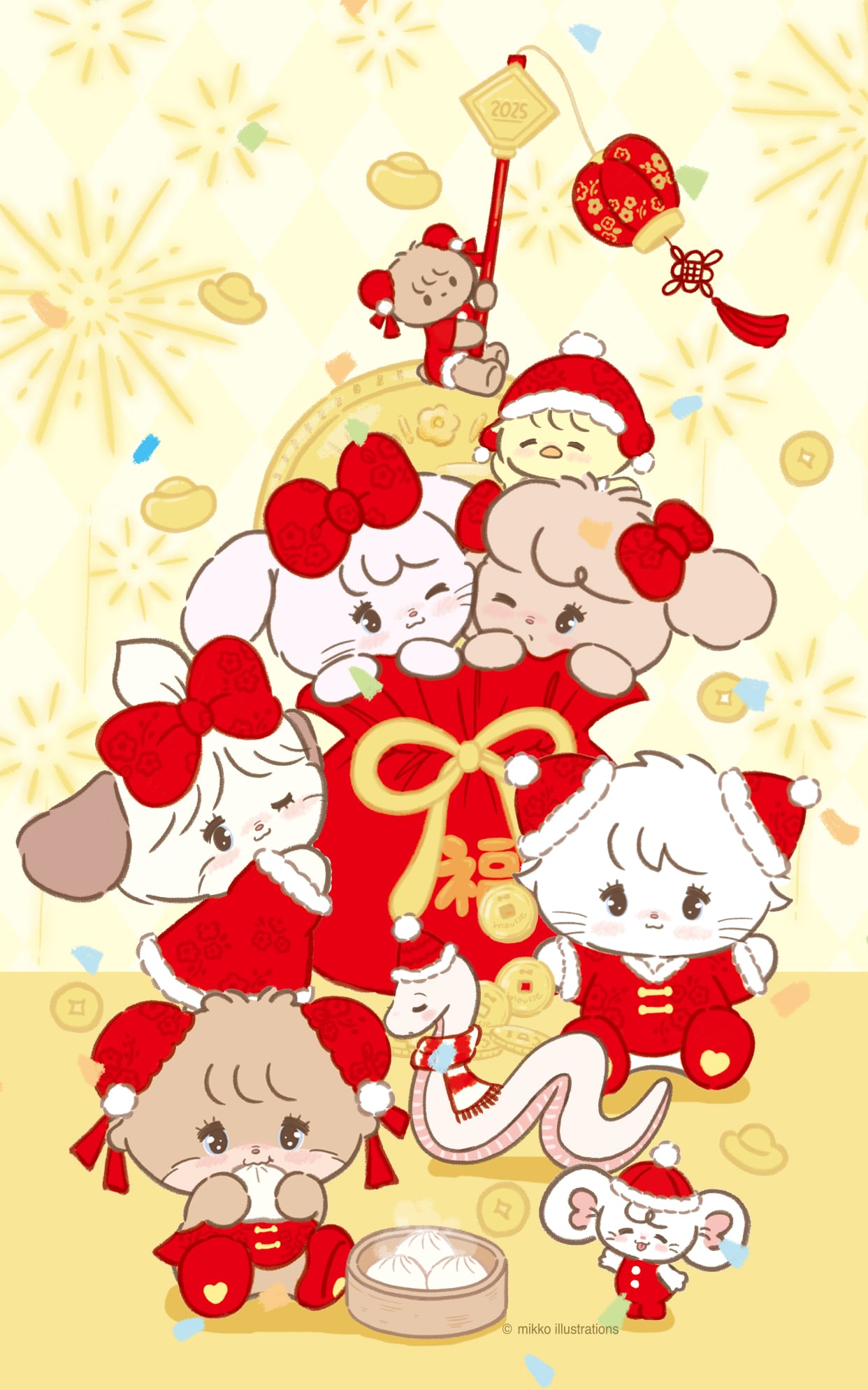 新年mikko 壁纸预览