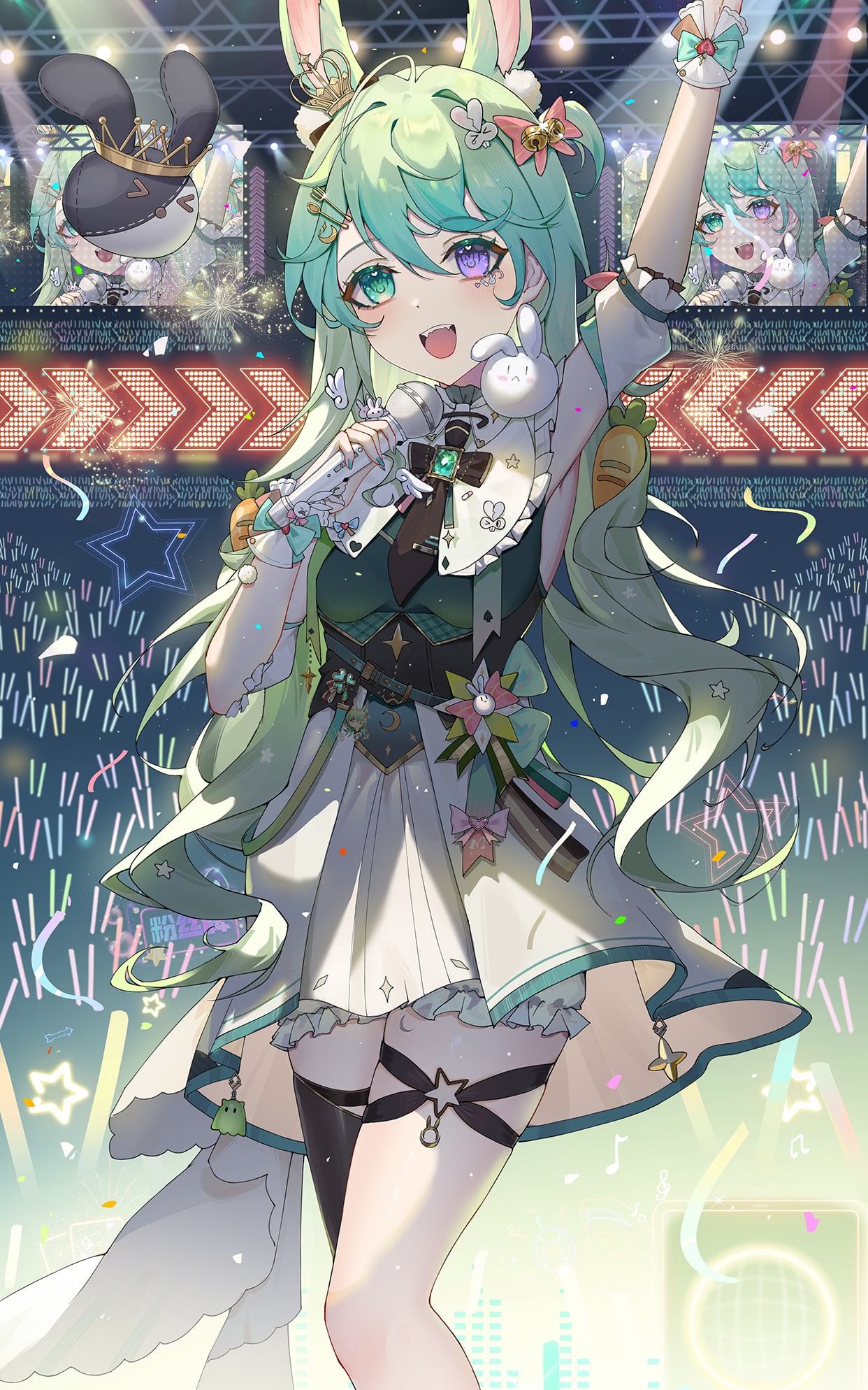 兔孜Tsuki·梦幻天籁 壁纸预览