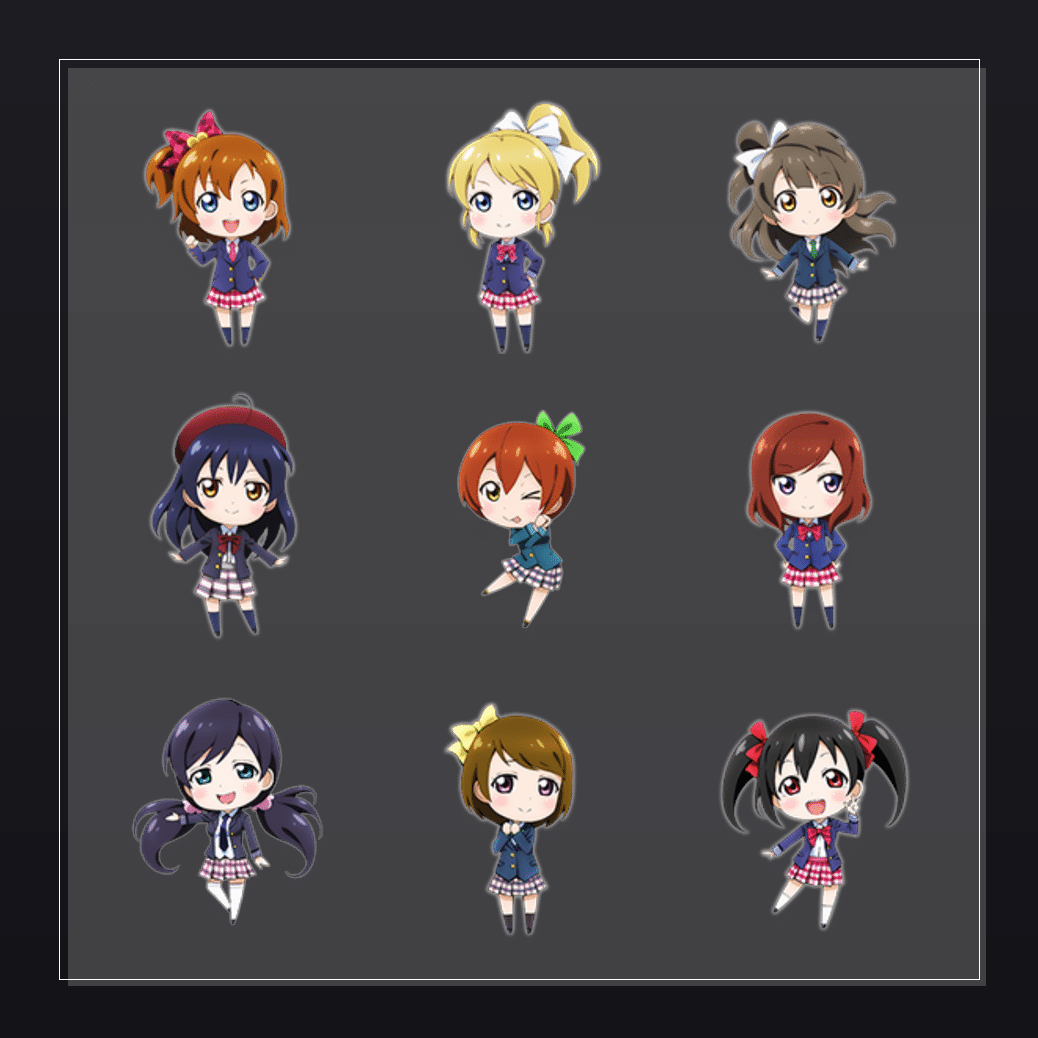 LoveLive！收藏集  表情包预览