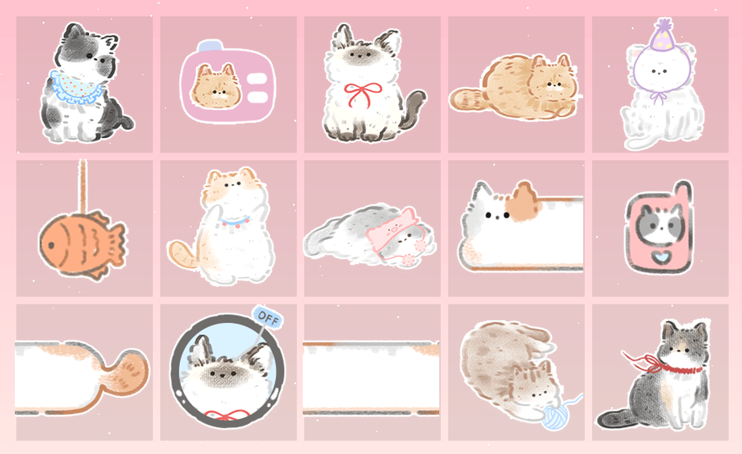 猫咪天堂 表情包预览