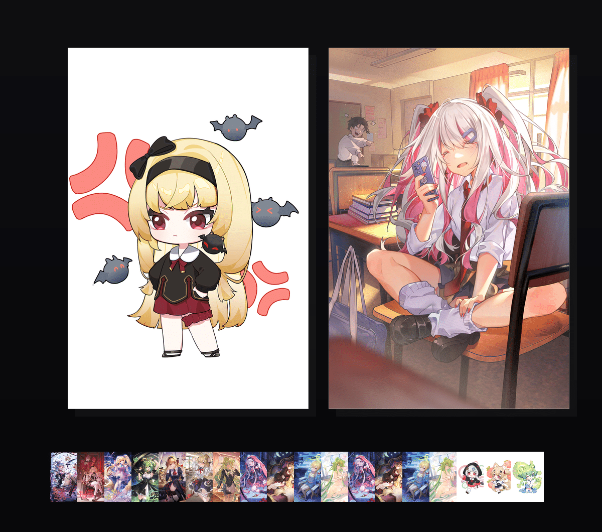 魔法少女  壁纸预览