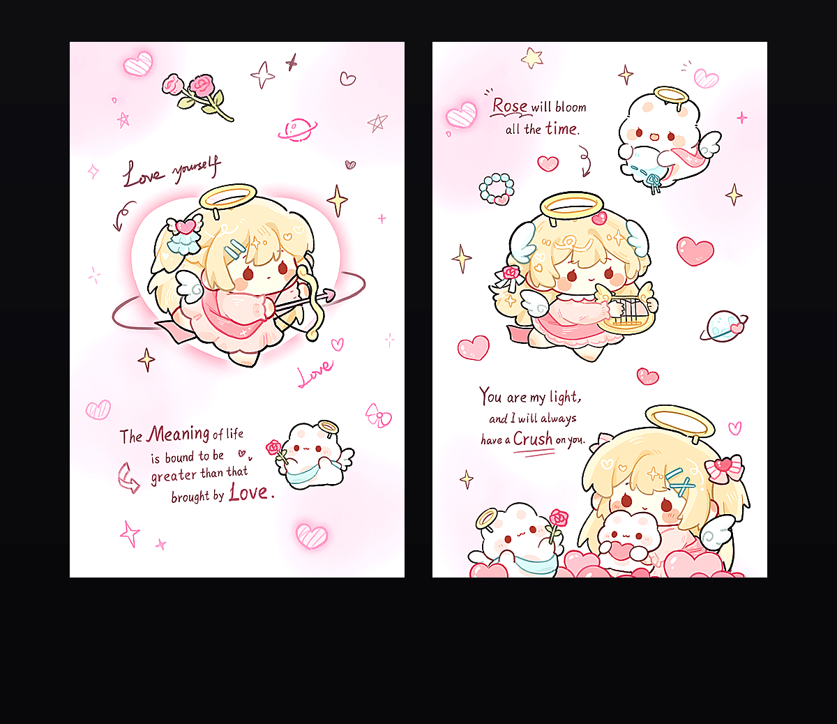 爱神·兔兔 壁纸预览