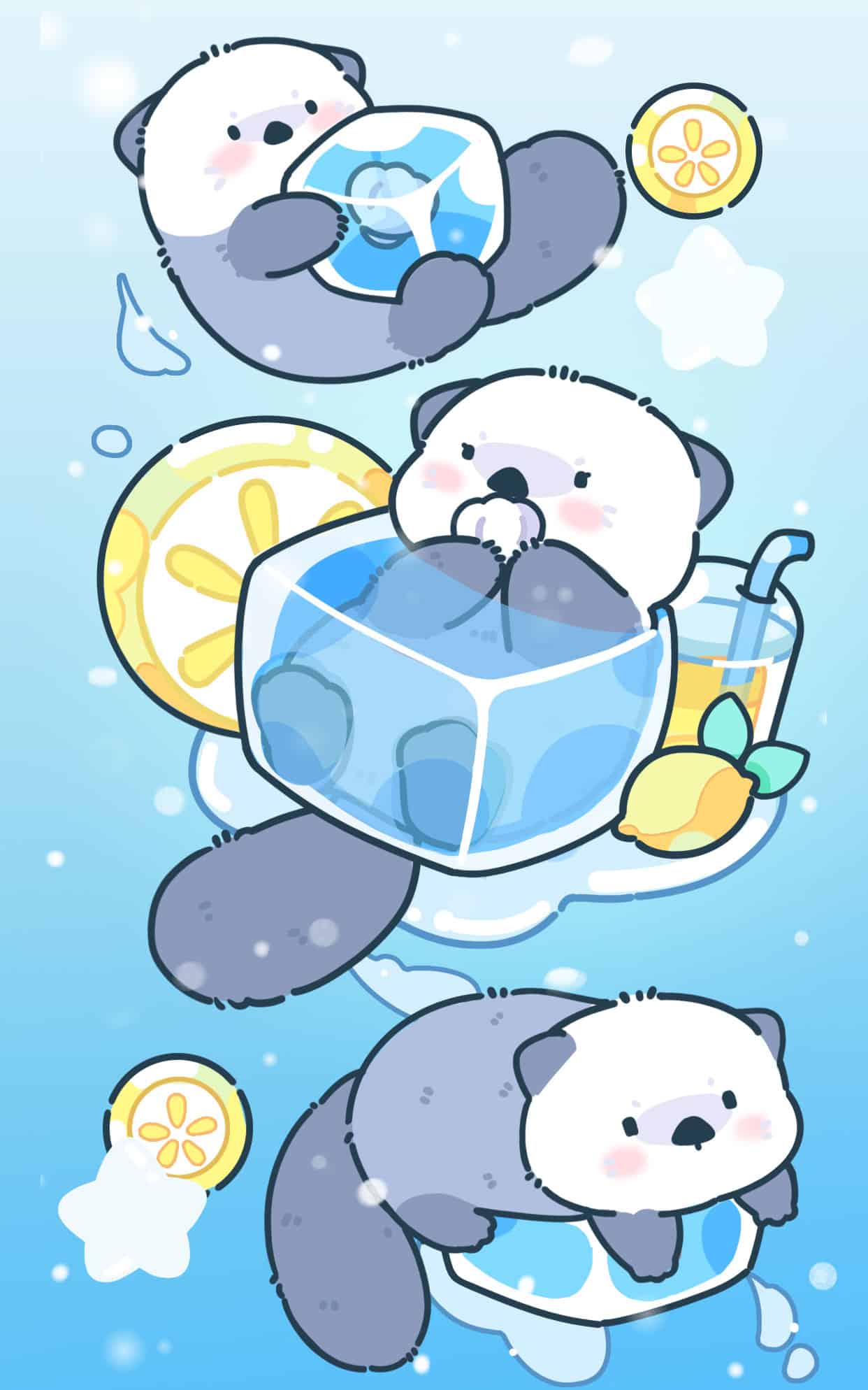 海獭宝宝2.0 壁纸预览