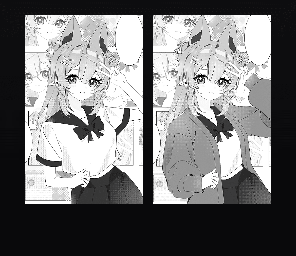 元气少女 壁纸预览