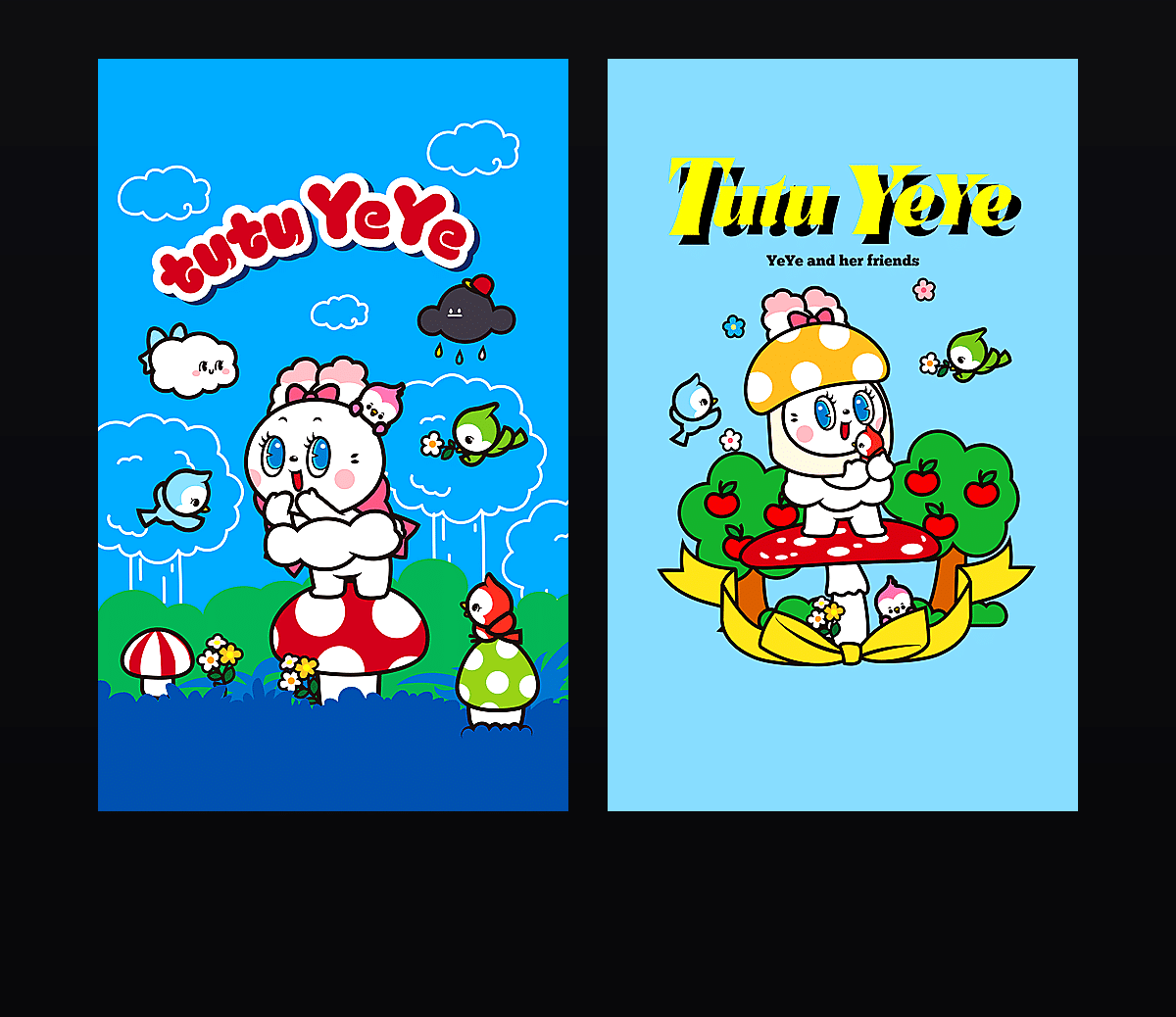 云朵耶小兔 壁纸预览