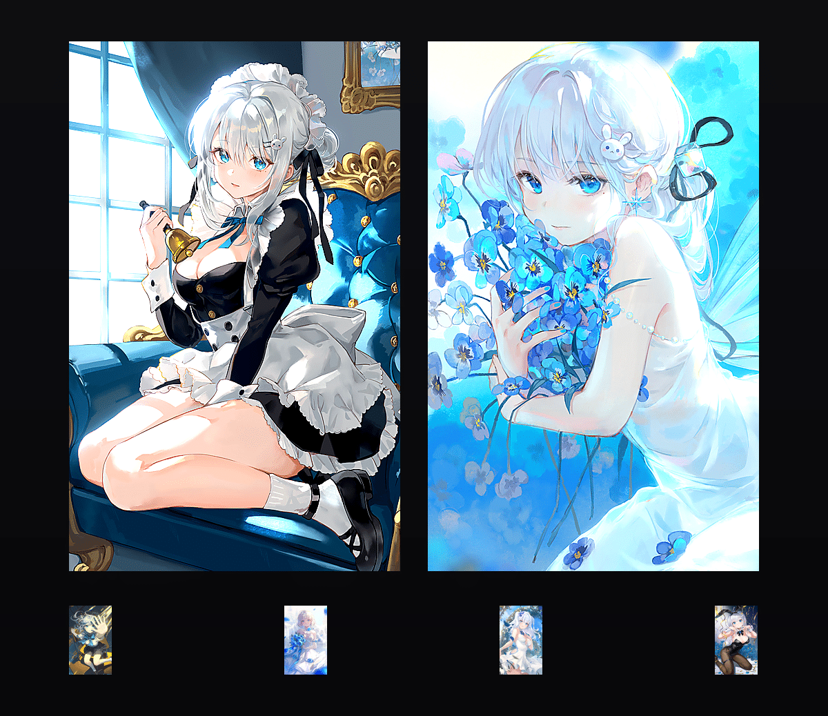 冰兔 壁纸预览