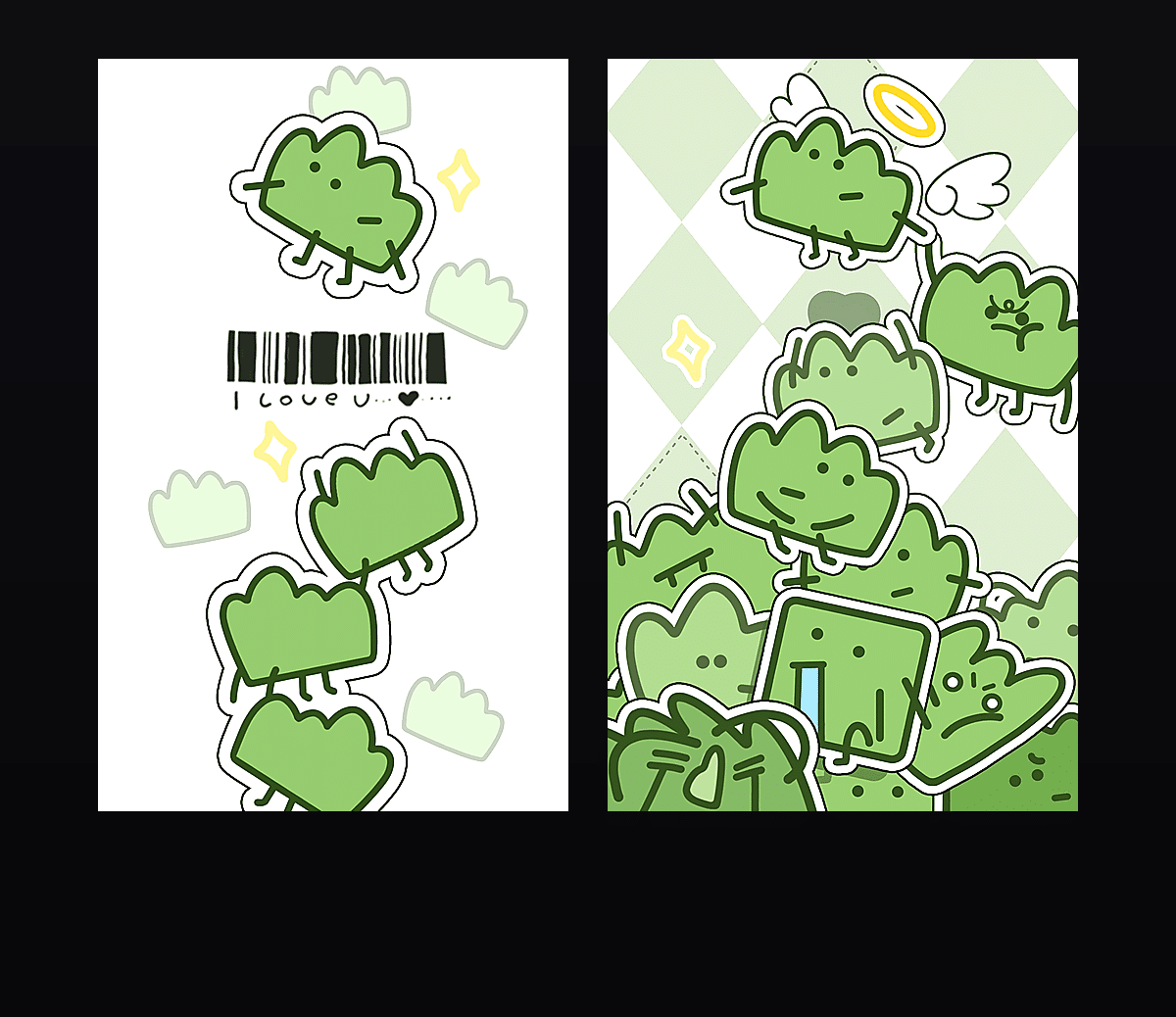 精神小草 壁纸预览