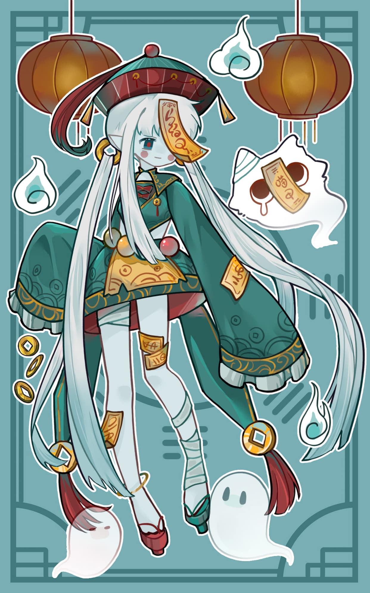 僵尸少女夜巡记 壁纸预览