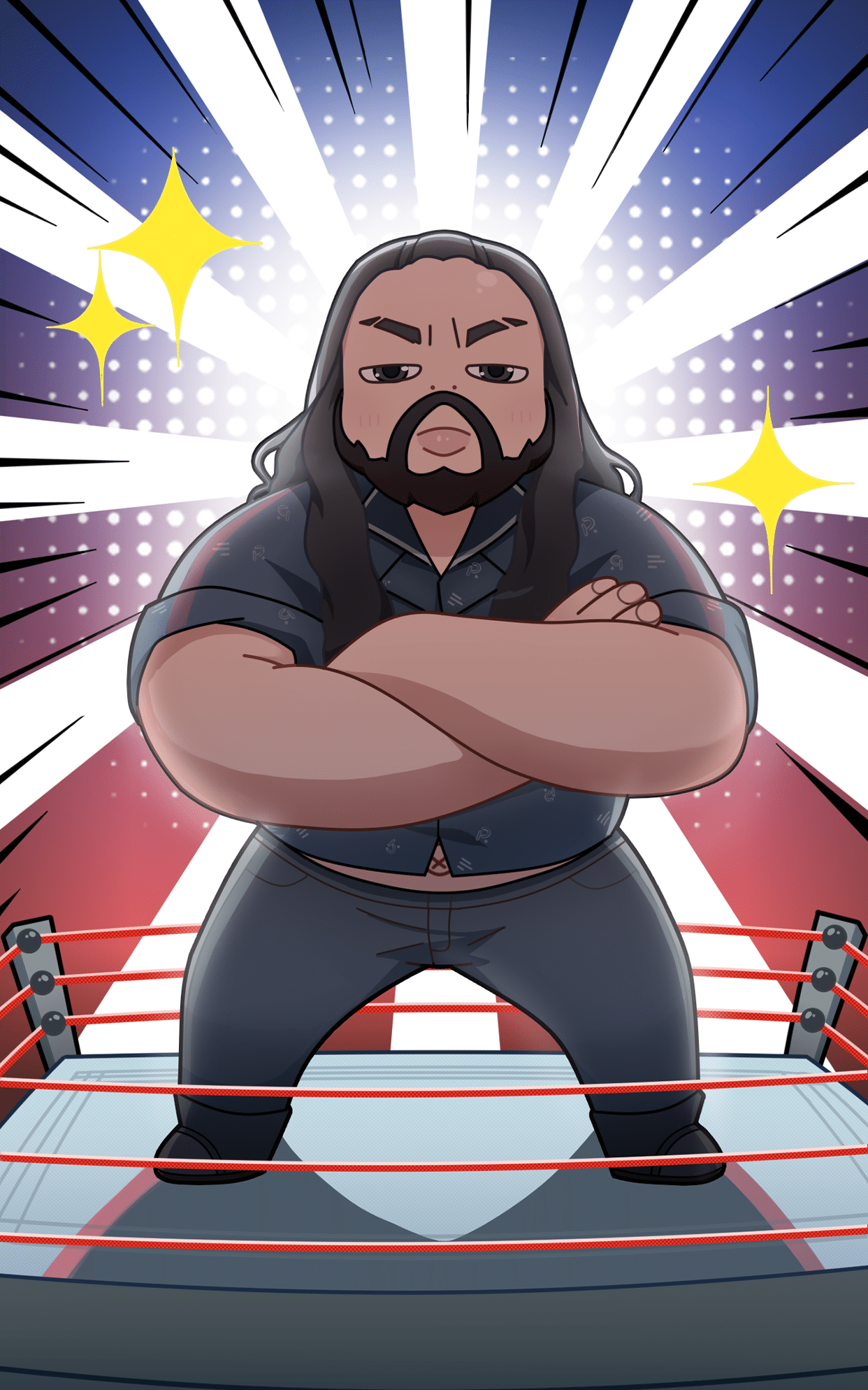 WWE摔哥秀装扮 壁纸预览