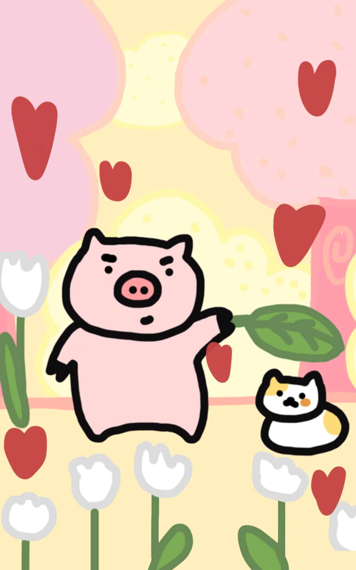 猪猫日记 壁纸预览