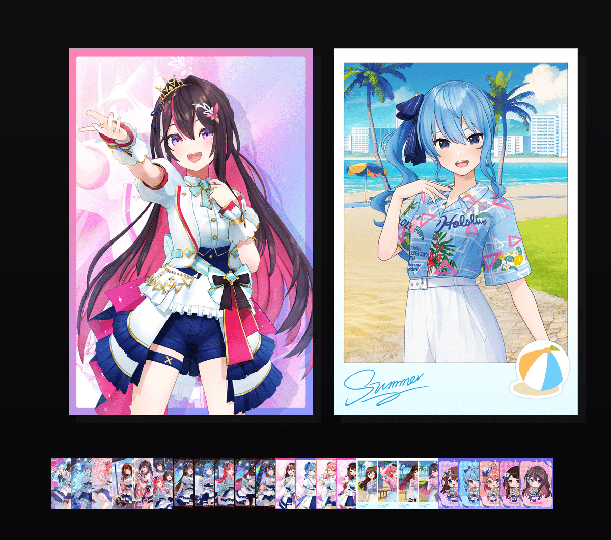0期生羁绊  壁纸预览