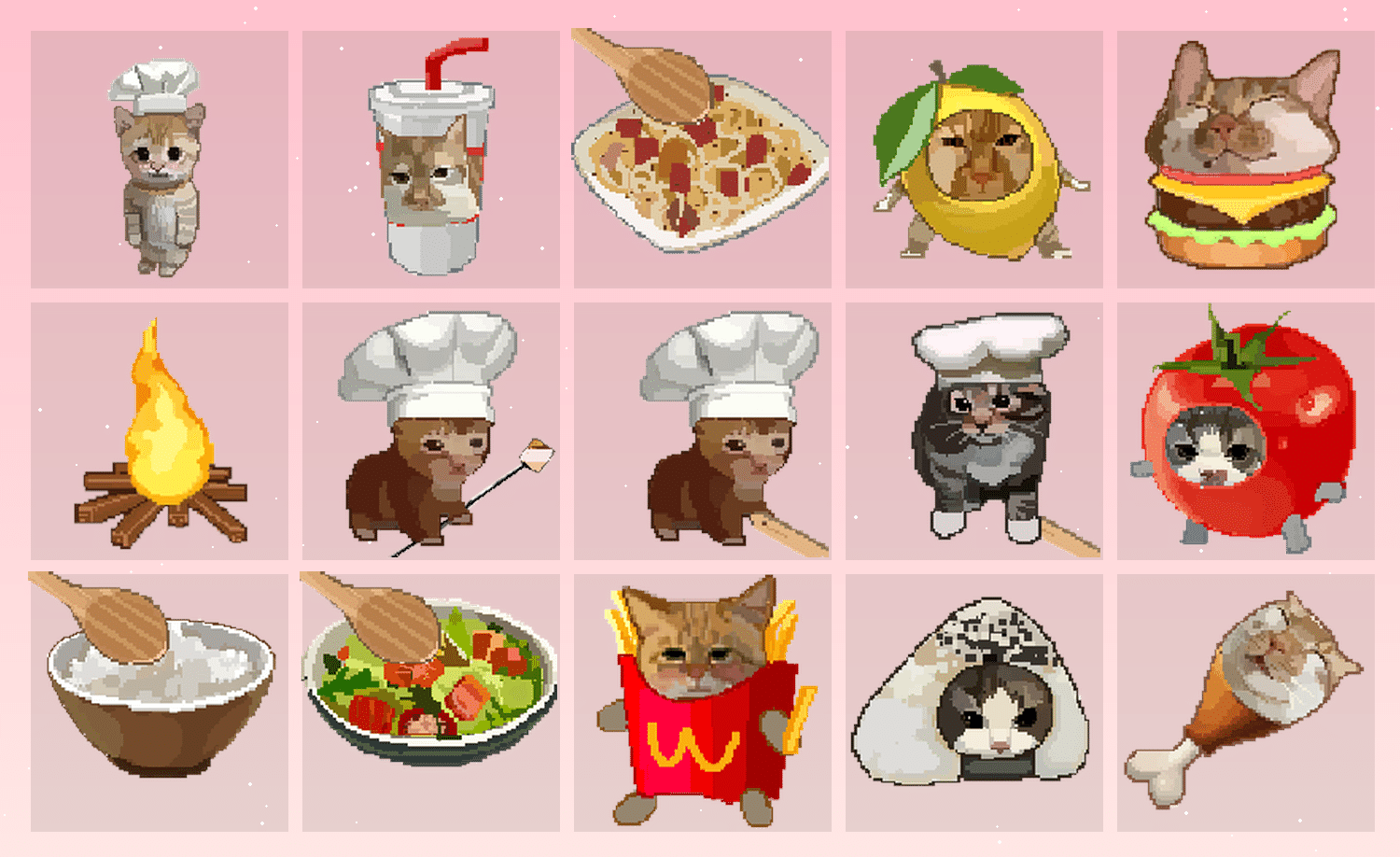 上菜版猫meme 表情包预览