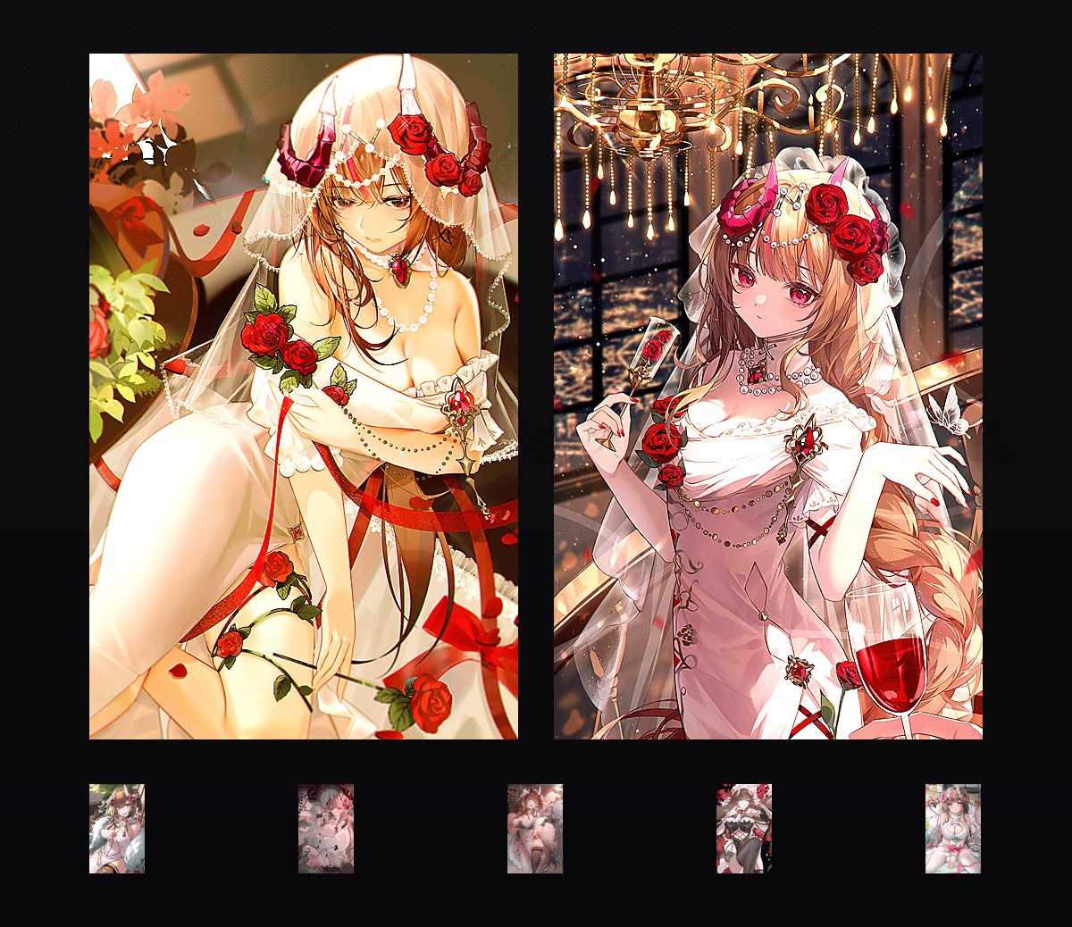 《罗塞菈Rosella周年纪念个性装扮》表情包&高清壁纸，支持导入微信和QQ作为表情包-表情包小岛