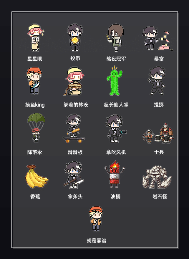亏成首富从游戏开始 表情包预览