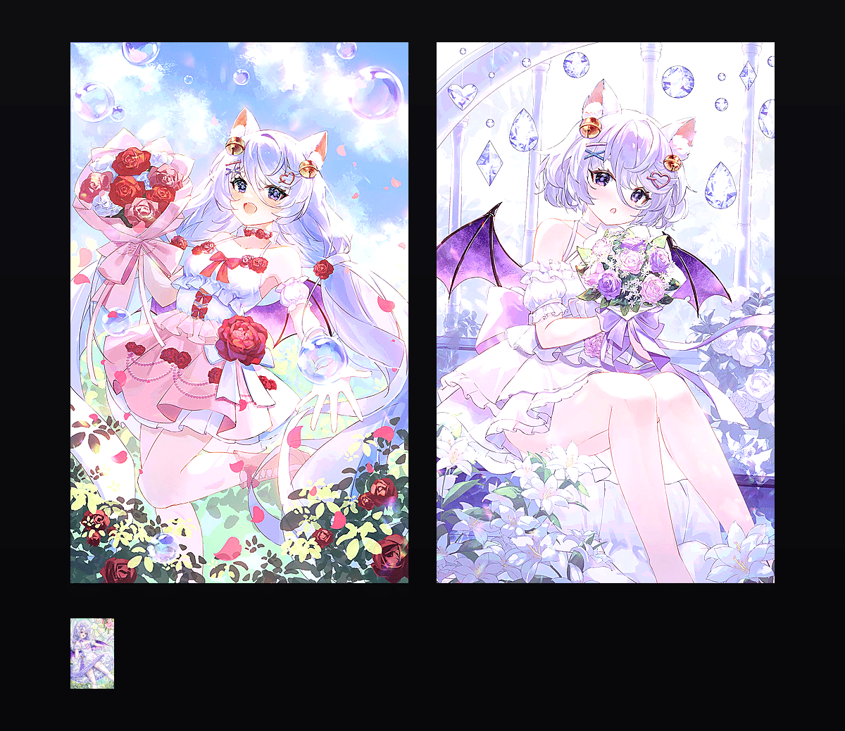 洛维娅·浪漫花嫁 壁纸预览