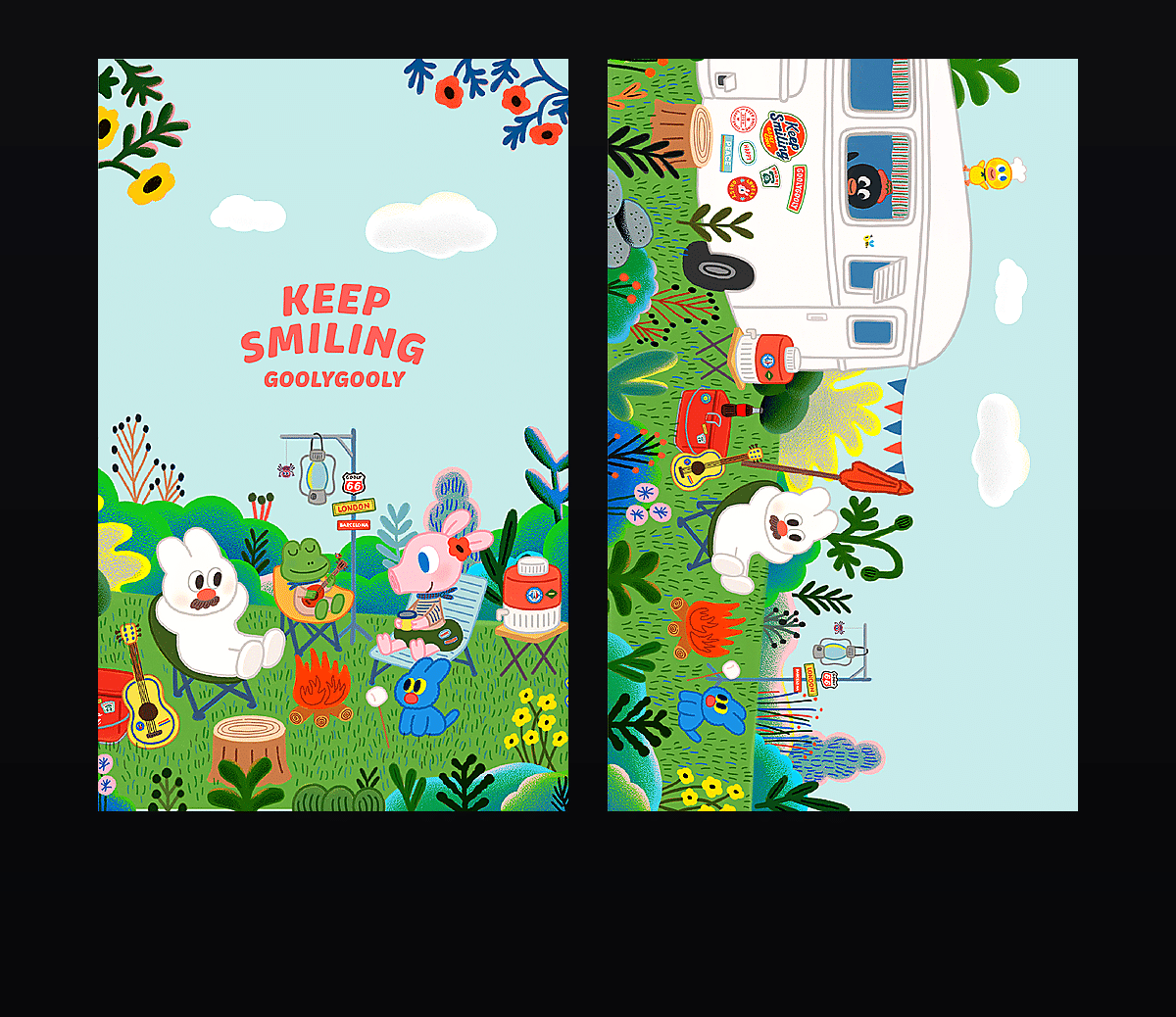 goodly一起露营 壁纸预览