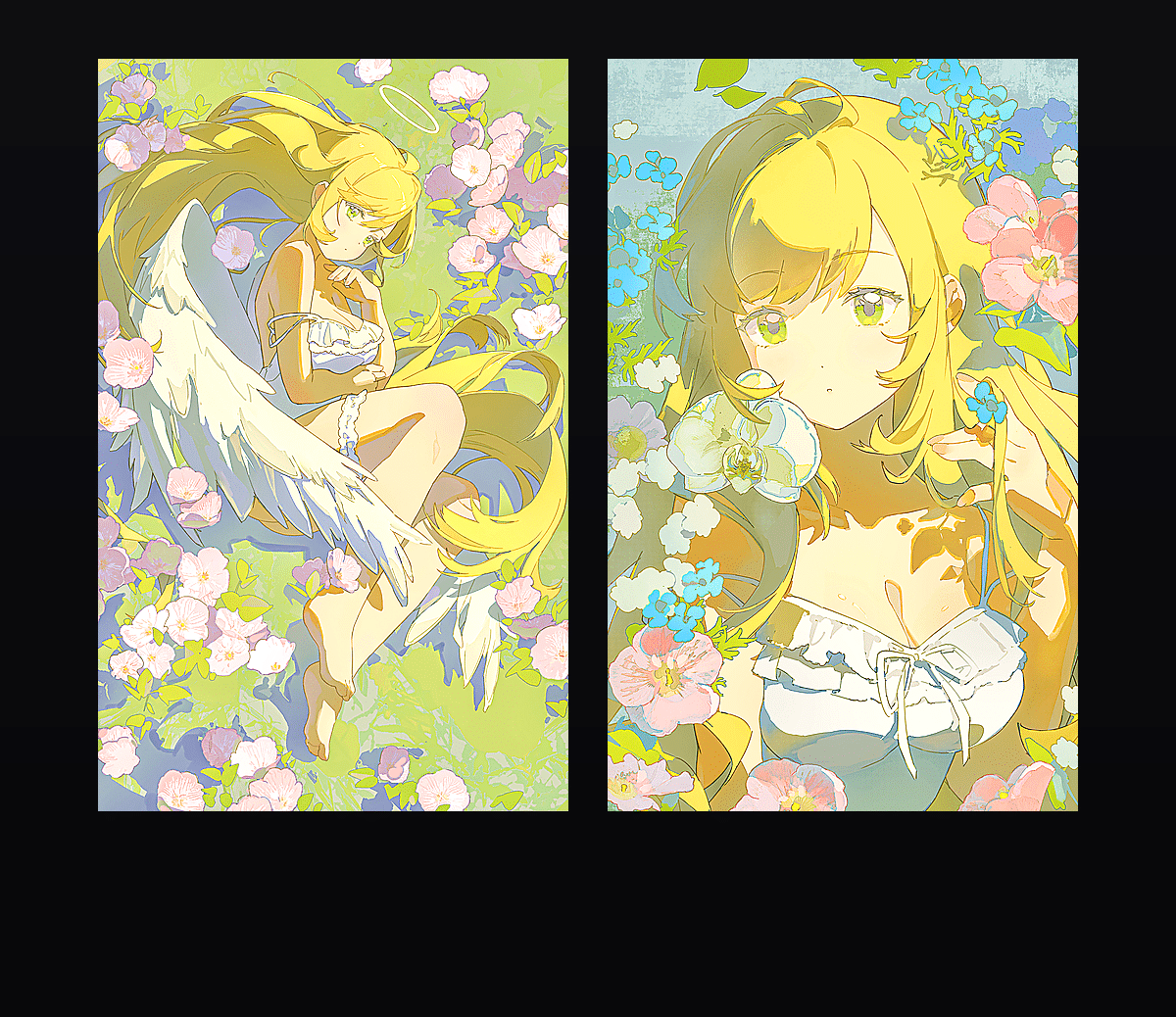 花海少女 壁纸预览
