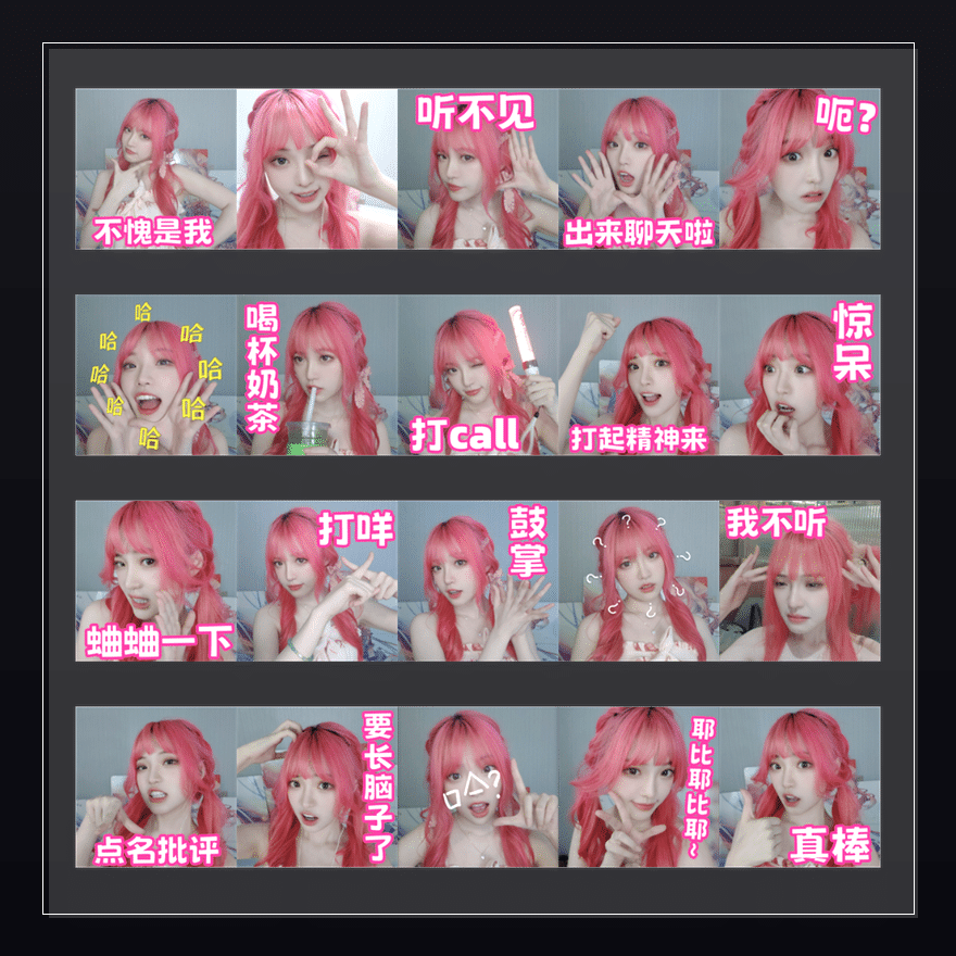 衍夏成歌 表情包预览