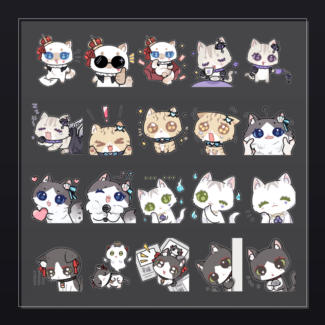 猫之城  表情包预览
