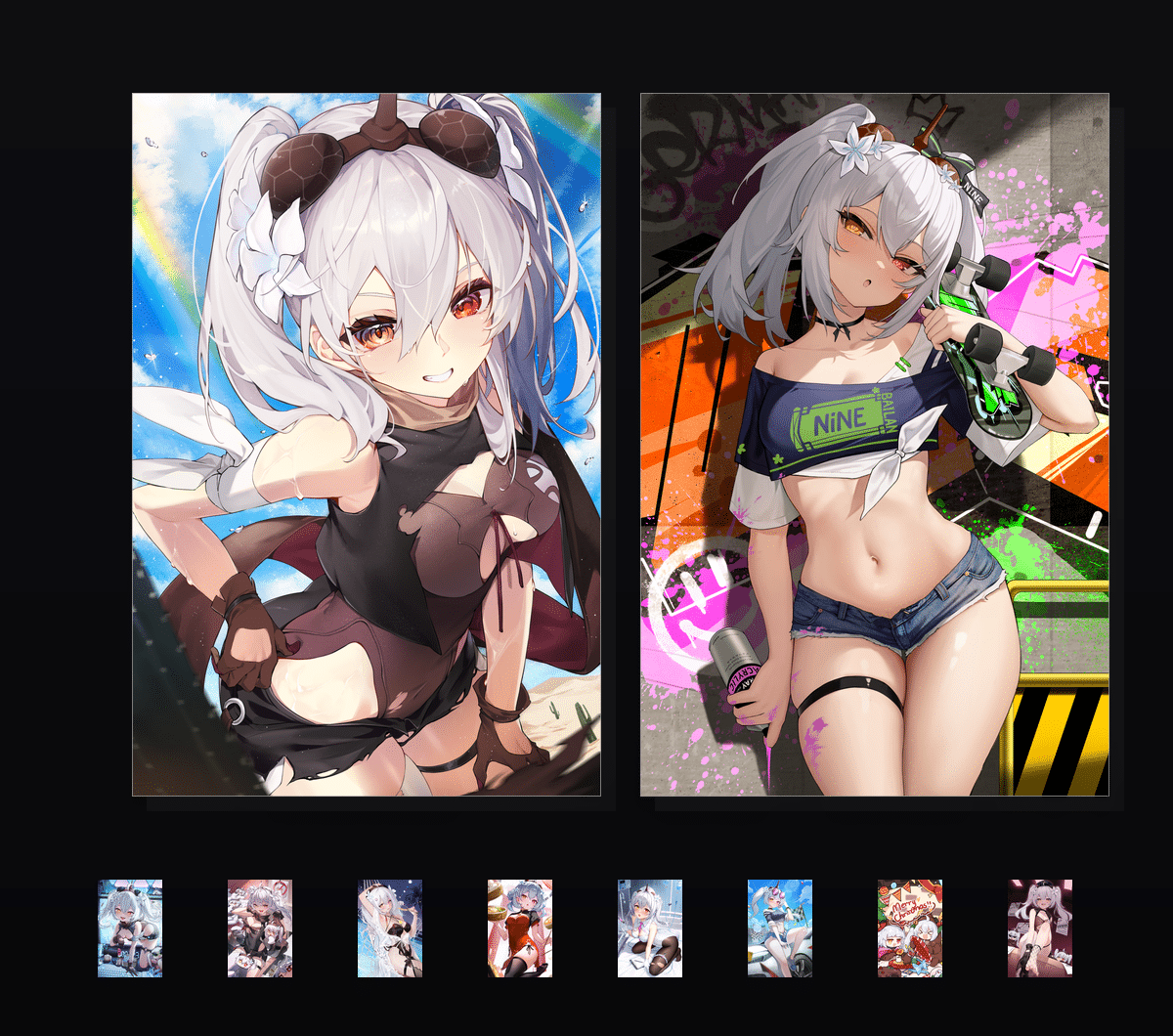 米虫尼奈nine收藏集  壁纸预览