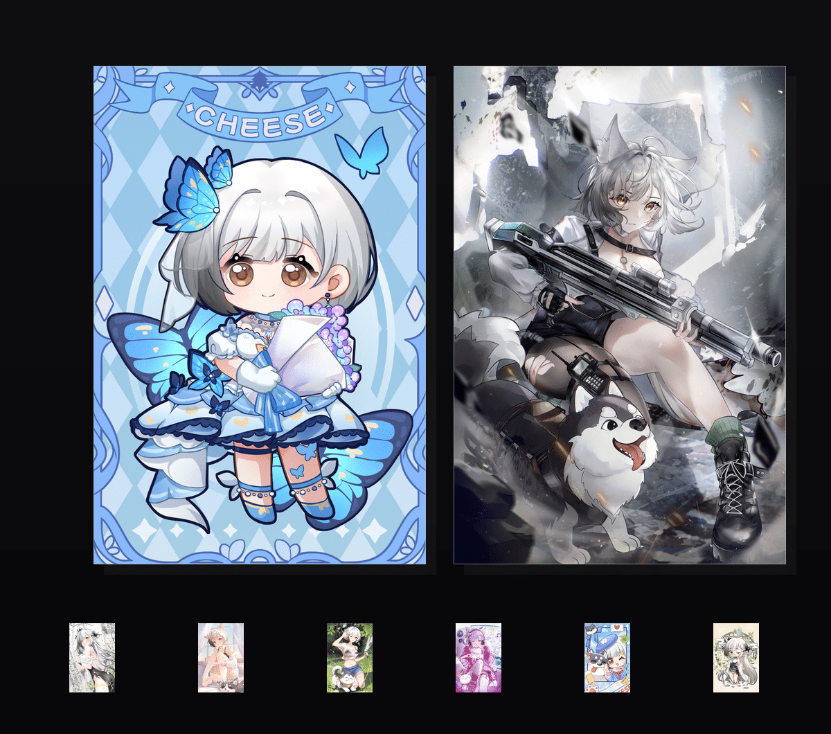 雪糕cheese收藏集  壁纸预览