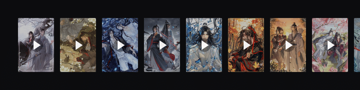 魔道祖师动画  动态壁纸预览