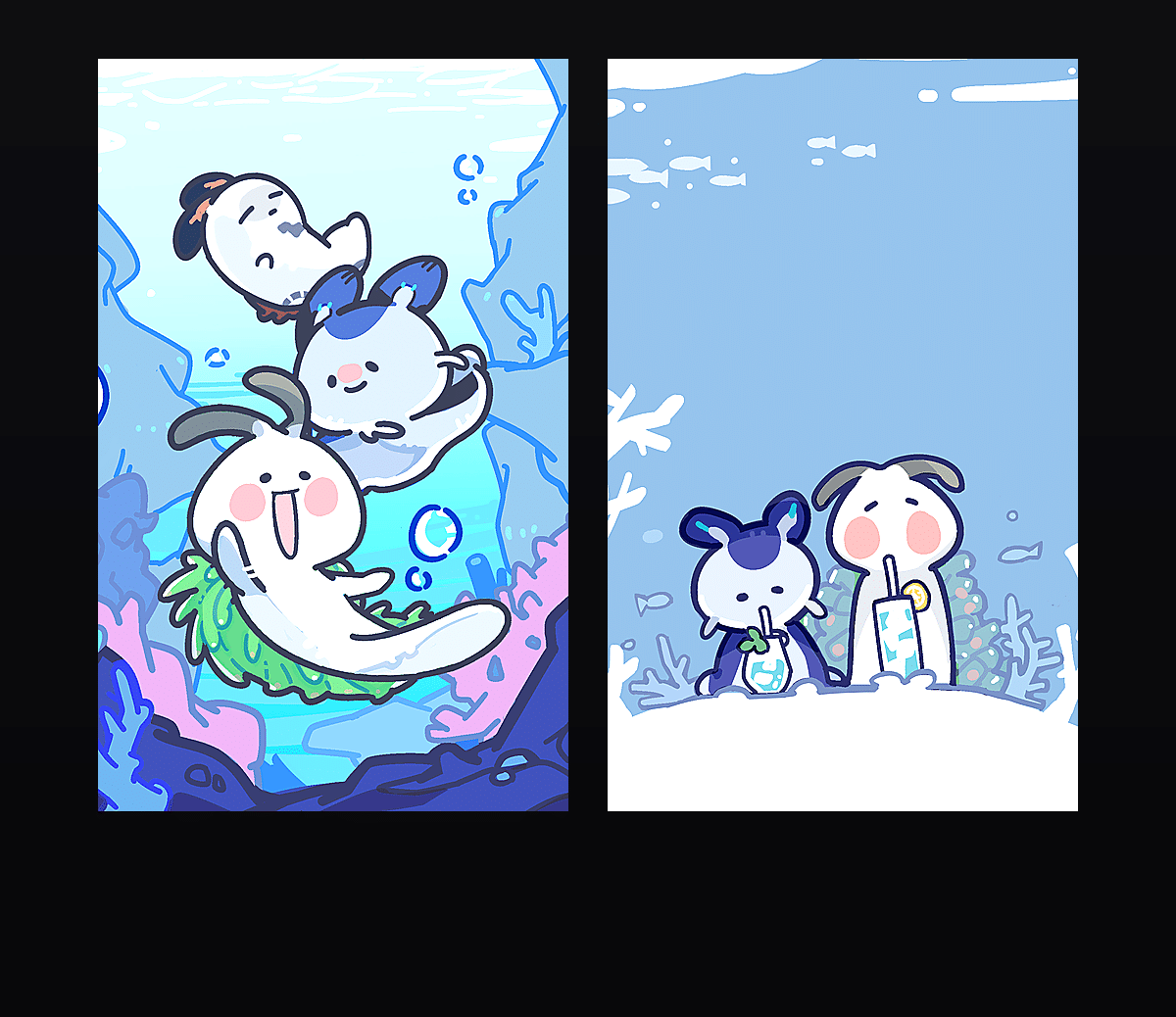海兔幼稚园 壁纸预览