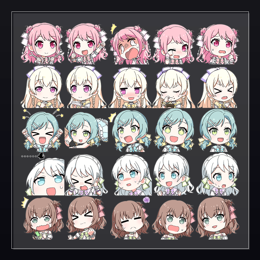 Pastel＊Palettes 表情包预览