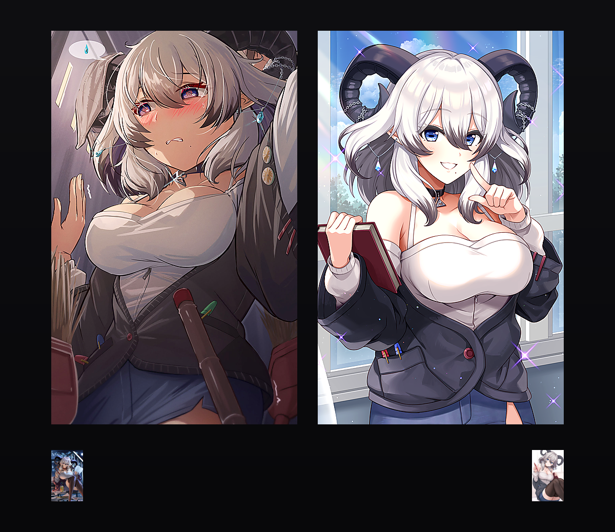 《打工恶魔教师北柚香》表情包&高清壁纸，支持导入微信和QQ作为表情包-表情包小岛